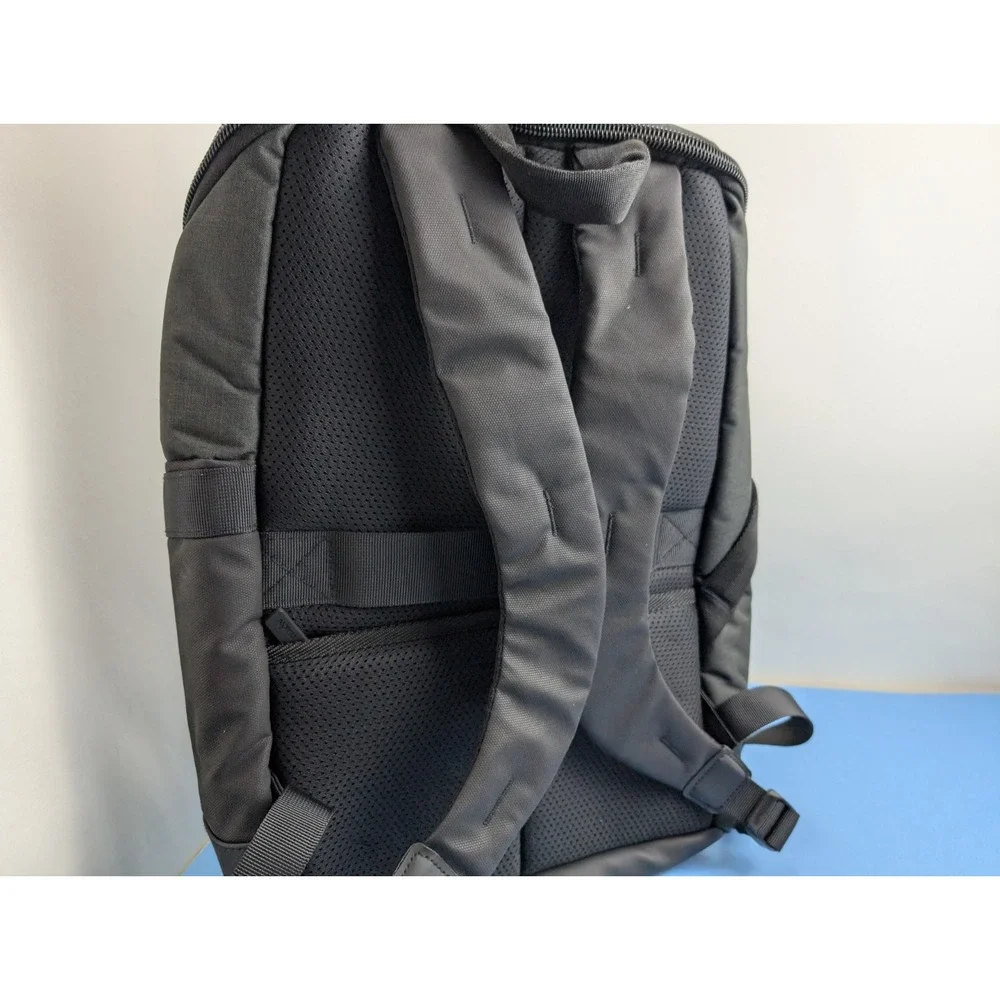 Lexon Tera Luca Artioli Black Grey Backpack City Style Sleek Men's Laptop Bag